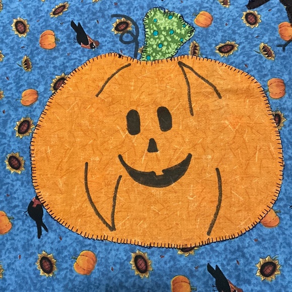 Cottagecore vintage handmade Halloween pillow case - Picture 3 of 5